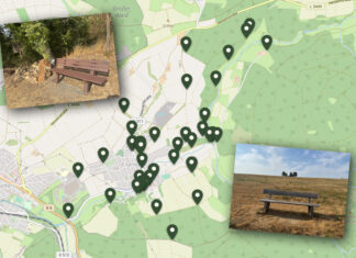 Eisenbach macht mit bei benchmap.de: Ruhebänke digital entdecken
